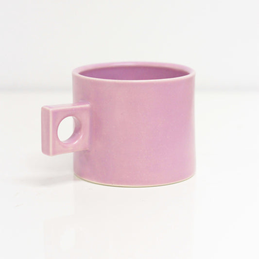 Large Lilac Circle Square Mug