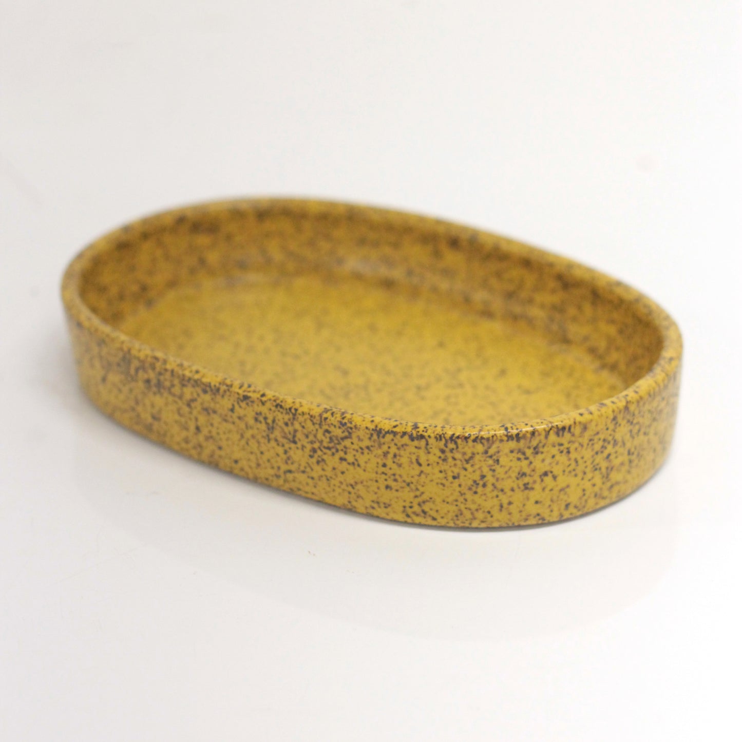 Turmeric Speckle Oval Dish (20% off)