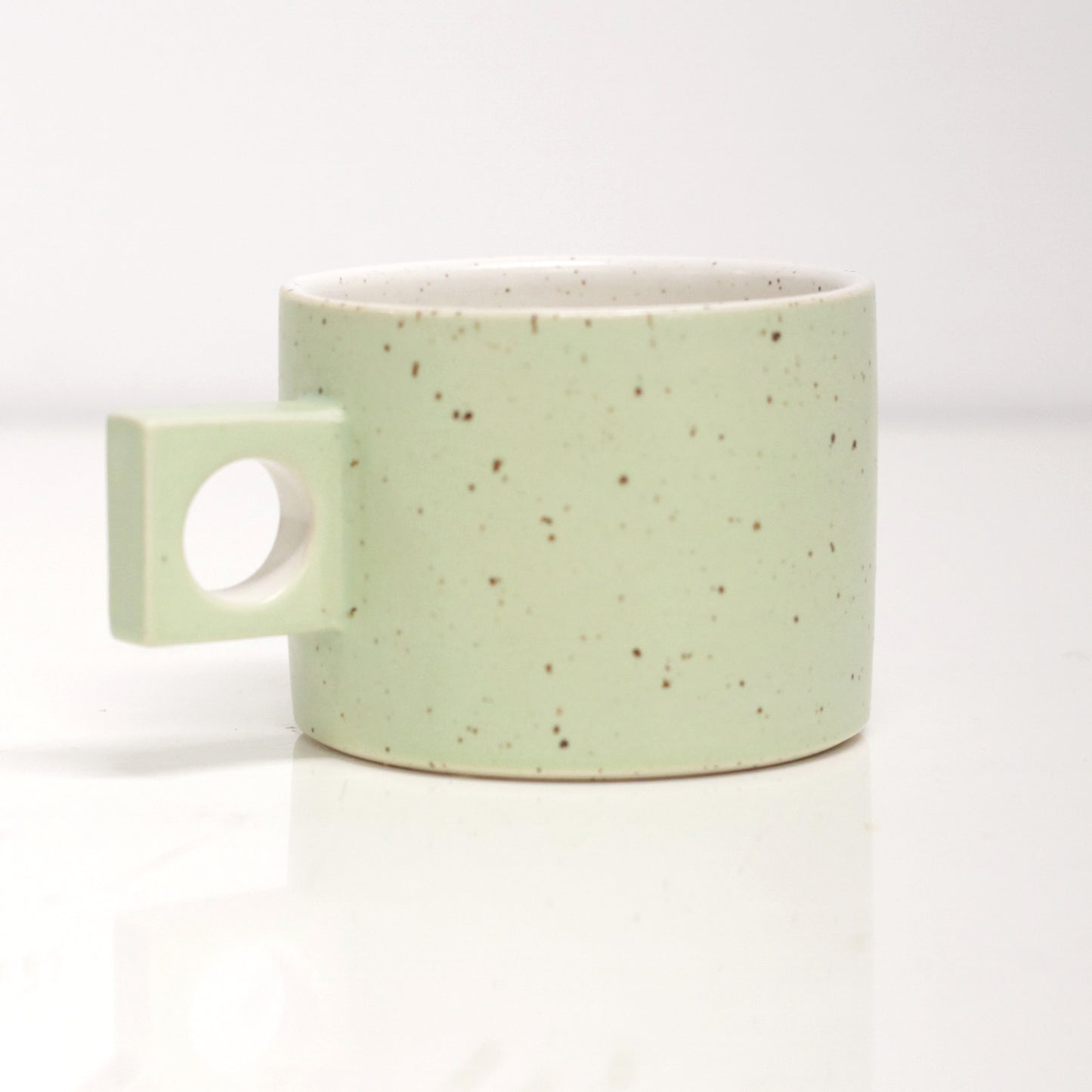 Speckled Sage Circle Square Mug