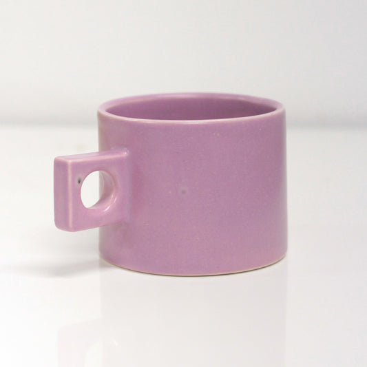 Large Lilac Circle Square Mug