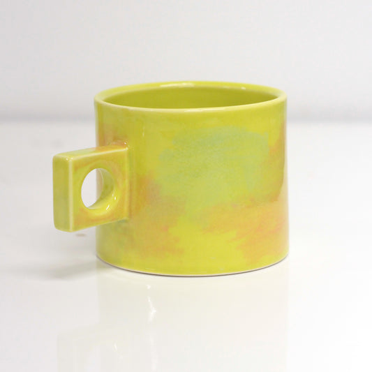 Large Sherbet Circle Square Mug