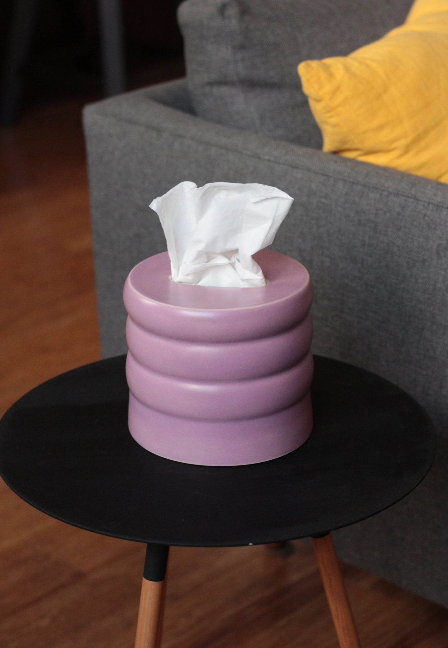 Lilac Bubble Tissue Box Cover (20% off)